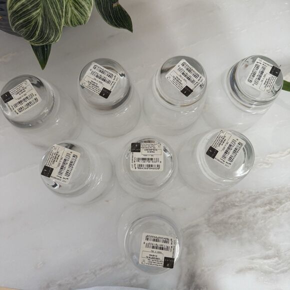 Set (8) | Bormioli Rocco Luna Bubble In Base Glass 11.5 Double Old Fashioned NEW - Picture 4 of 9